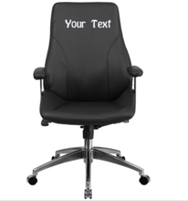 Load image into Gallery viewer, Custom Designed Mid Back Executive Chair With Your Personalized Name & Graphic