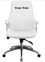Load image into Gallery viewer, Custom Designed Mid Back Executive Chair With Your Personalized Name & Graphic