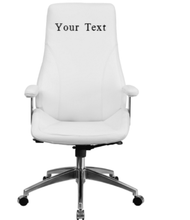 Load image into Gallery viewer, Custom Designed High Back Executive Chair With Your Personalized Name & Graphic