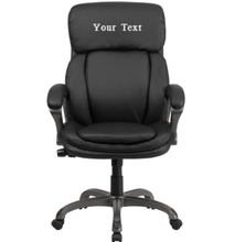 Load image into Gallery viewer, Custom Designed Lumbar Support Executive Chair With Your Personalized Name & Graphic