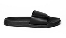Load image into Gallery viewer, Custom designed athletic slides with your personal or business logo.
