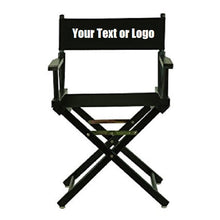 Load image into Gallery viewer, Custom Designed Folding Directors Chair With Your Personal Or Business Logo.