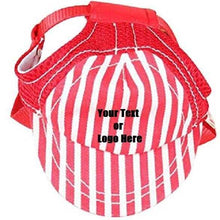 Load image into Gallery viewer, Custom Personalize Design Your Puppy Dog Baseball Cap (Pet Clothing)