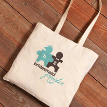 Load image into Gallery viewer, Personalized Canvas Tote - Bridesmaid | JDS