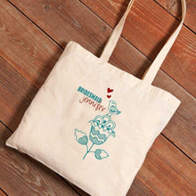 Load image into Gallery viewer, Personalized Canvas Tote - Bridesmaid | JDS