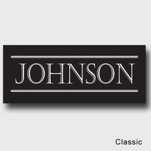 Load image into Gallery viewer, Personalized Family First Canvas Sign - Classic, Elegant, or Script | JDS