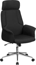 Load image into Gallery viewer, Custom Designed High Back Fabric Executive Chair With Your Personalized Name & Graphic
