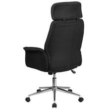 Load image into Gallery viewer, Custom Designed High Back Fabric Executive Chair With Your Personalized Name & Graphic