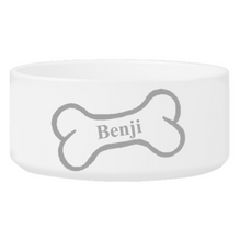 Load image into Gallery viewer, Personalized Large Dog Bowl - Bright Treats | JDS
