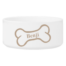 Load image into Gallery viewer, Personalized Large Dog Bowl - Bright Treats | JDS
