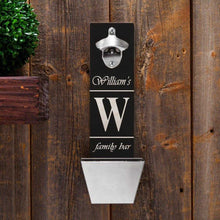Load image into Gallery viewer, Personalized Bottle Opener - Wall Mounted - 12 Designs | JDS