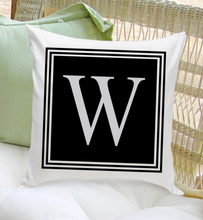 Load image into Gallery viewer, Personalized Initial Throw Pillow | JDS