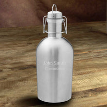 Load image into Gallery viewer, Personalized Insulated Stainless Steel Beer Growler | JDS