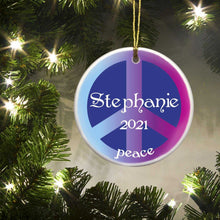 Load image into Gallery viewer, Personalized Ornaments - Christmas Ornaments - Kids - Ceramic | JDS
