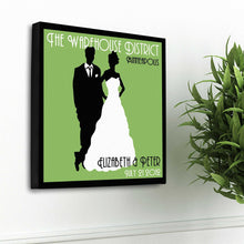Load image into Gallery viewer, Personalized Couples Studio Canvas Sign | JDS