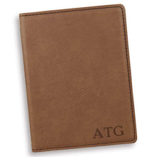 Load image into Gallery viewer, Personalized Dark Brown Passport Holder | JDS