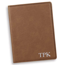 Load image into Gallery viewer, Personalized Dark Brown Passport Holder | JDS