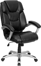 Load image into Gallery viewer, Custom Designed Silver Base Executive Office Chair With Your Personalized Name & Graphic