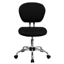 Load image into Gallery viewer, Custom Designed Mid-Back Mesh Swivel Task Chair with Chrome Base With Your Personalized Name