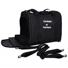 Load image into Gallery viewer, Custom Personalize Your Pet/Dog/Cat Carrier with Pet Name or Text | DG Custom Graphics