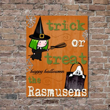 Load image into Gallery viewer, Personalized Halloween Stretched Canvas Wall Decor | JDS