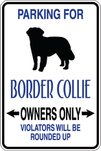Load image into Gallery viewer, Personalized Novelty Pet Parking Sign, Animal Lover Signs, Funny Gift Signs