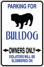 Load image into Gallery viewer, Personalized Novelty Pet Parking Sign, Animal Lover Signs, Funny Gift Signs