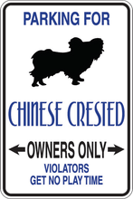 Load image into Gallery viewer, Personalized Novelty Pet Parking Sign, Animal Lover Signs, Funny Gift Signs