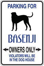 Load image into Gallery viewer, Personalized Novelty Pet Parking Sign, Animal Lover Signs, Funny Gift Signs