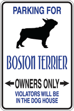 Load image into Gallery viewer, Personalized Novelty Pet Parking Sign, Animal Lover Signs, Funny Gift Signs