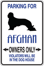 Load image into Gallery viewer, Personalized Novelty Pet Parking Sign, Animal Lover Signs, Funny Gift Signs