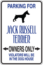 Load image into Gallery viewer, Personalized Novelty Pet Parking Sign, Animal Lover Signs, Funny Gift Signs
