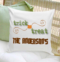 Load image into Gallery viewer, Personalized Halloween Throw Pillows | JDS