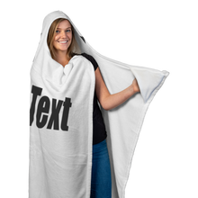 Load image into Gallery viewer, Personalized Hooded Blanket | teelaunch