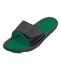 Load image into Gallery viewer, Custom designed athletic slides with your personal or business logo.