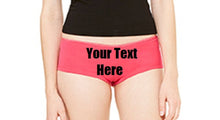 Load image into Gallery viewer, Custom Personalized Designed Panties For Weddings, Bachlorette Or Special Occasions
