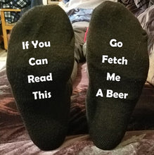 Load image into Gallery viewer, Custom Personalized Designed Novelty Sock Bottoms
