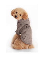 Load image into Gallery viewer, Custom Personalized Design Your Own Dog Hoodie Sweatshirt (pet Clothing)