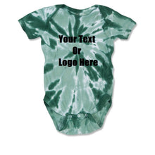 Load image into Gallery viewer, Custom Personalized Baby Tie-dye Infant Body Suit (creeper, Romper)