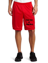 Load image into Gallery viewer, Custom Personalized Designed Men's Long Mesh Short With Pockets