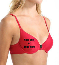 Load image into Gallery viewer, Custom Personalized Designed Women's One Fab Fit T-Shirt Bra
