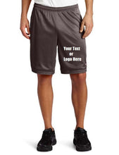 Load image into Gallery viewer, Custom Personalized Designed Men's Long Mesh Short With Pockets