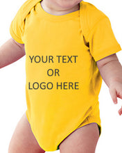 Load image into Gallery viewer, Custom Personalized Baby Body Suit (creeper, Romper)