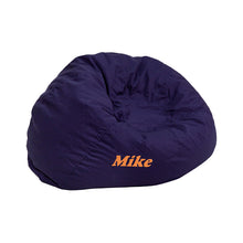 Load image into Gallery viewer, Custom Designed Bean Bag Chair for Kids or Adult's With Your Personalized Name