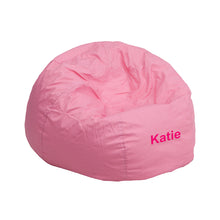 Load image into Gallery viewer, Custom Designed Bean Bag Chair for Kids or Adult's With Your Personalized Name