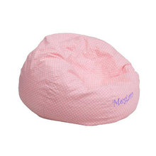 Load image into Gallery viewer, Custom Designed Bean Bag Chair for Kids or Adult's With Your Personalized Name