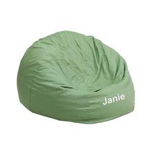 Load image into Gallery viewer, Custom Designed Bean Bag Chair for Kids or Adult's With Your Personalized Name