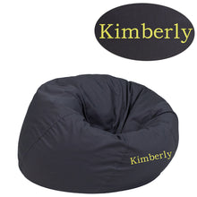 Load image into Gallery viewer, Custom Designed Bean Bag Chair for Kids or Adult's With Your Personalized Name