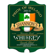 Load image into Gallery viewer, Personalized Irish Themed Vintage Sign | JDS