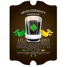 Load image into Gallery viewer, Personalized Irish Themed Vintage Sign | JDS
